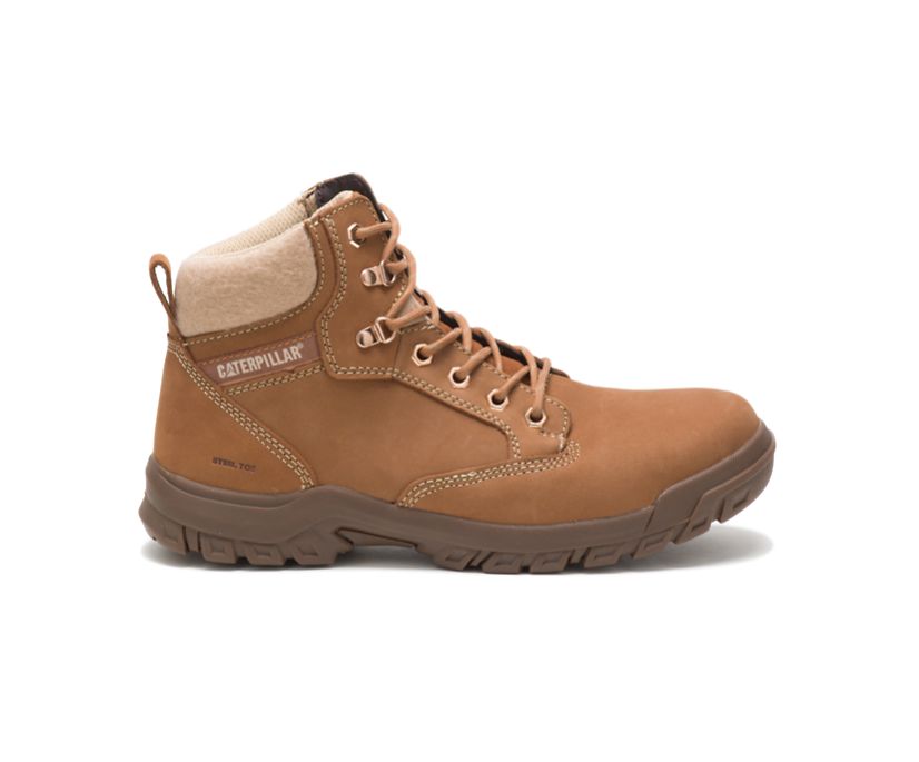 Caterpillar Tess Steel Toe - Brune Vernestøvler Dame - Norge ( WCVQA-8704 )